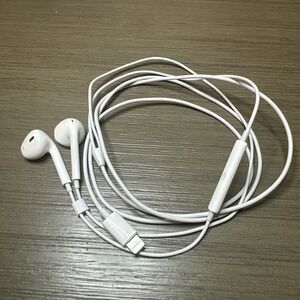 Apple Earpods OEM - iPhone 14 13 12 11 Lightning Cable Earbud Headphones Wired